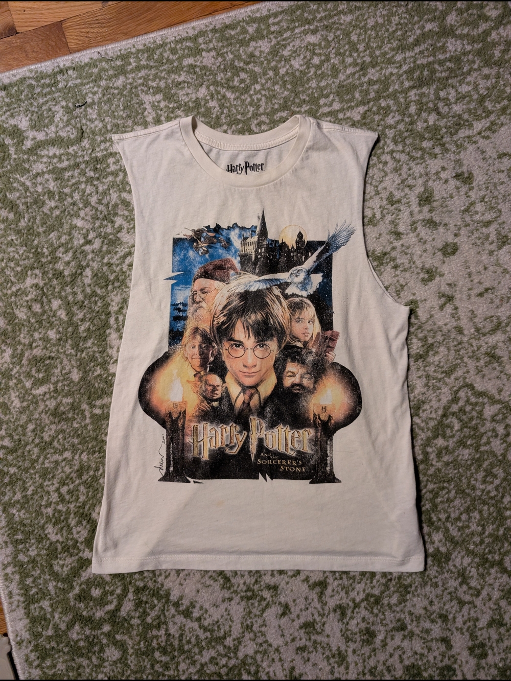 Warner Bros. Cream Harry Potter Graphic Tank